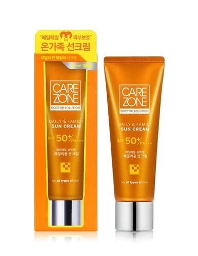 CAREZONE Daily & Family Sun Care Cream SPF50+