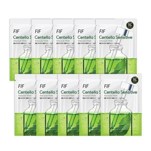 FIF Centella Sensitive Ampoule Mask Sheet 10 Sheets