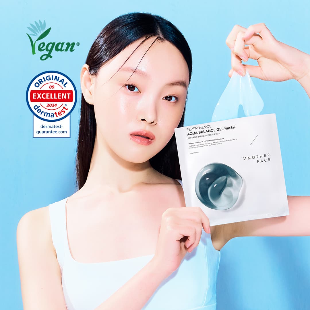 anotherface Peptathenol Aqua Gel Balance Gel Mask Sheet 4ea
