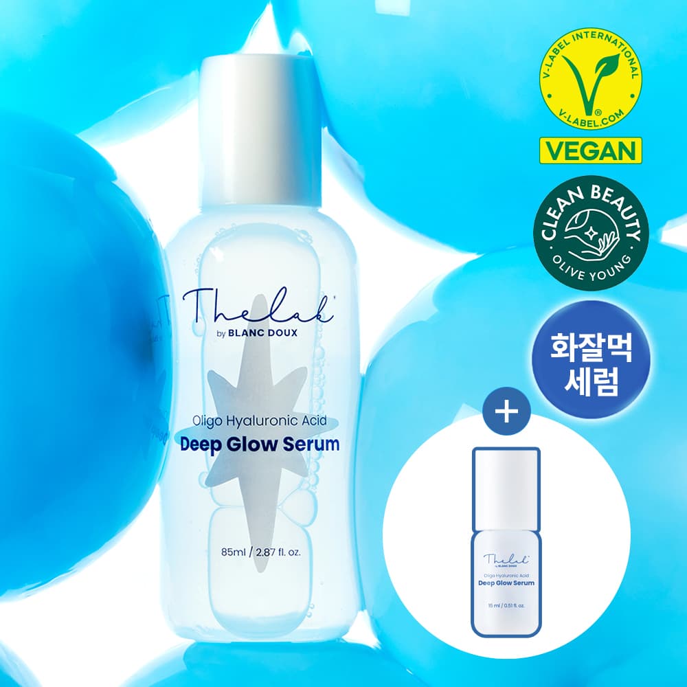 THE LAB by blanc doux Oligo Hyaluronic Acid Deep Glow Serum 85ml Set (+15ml)