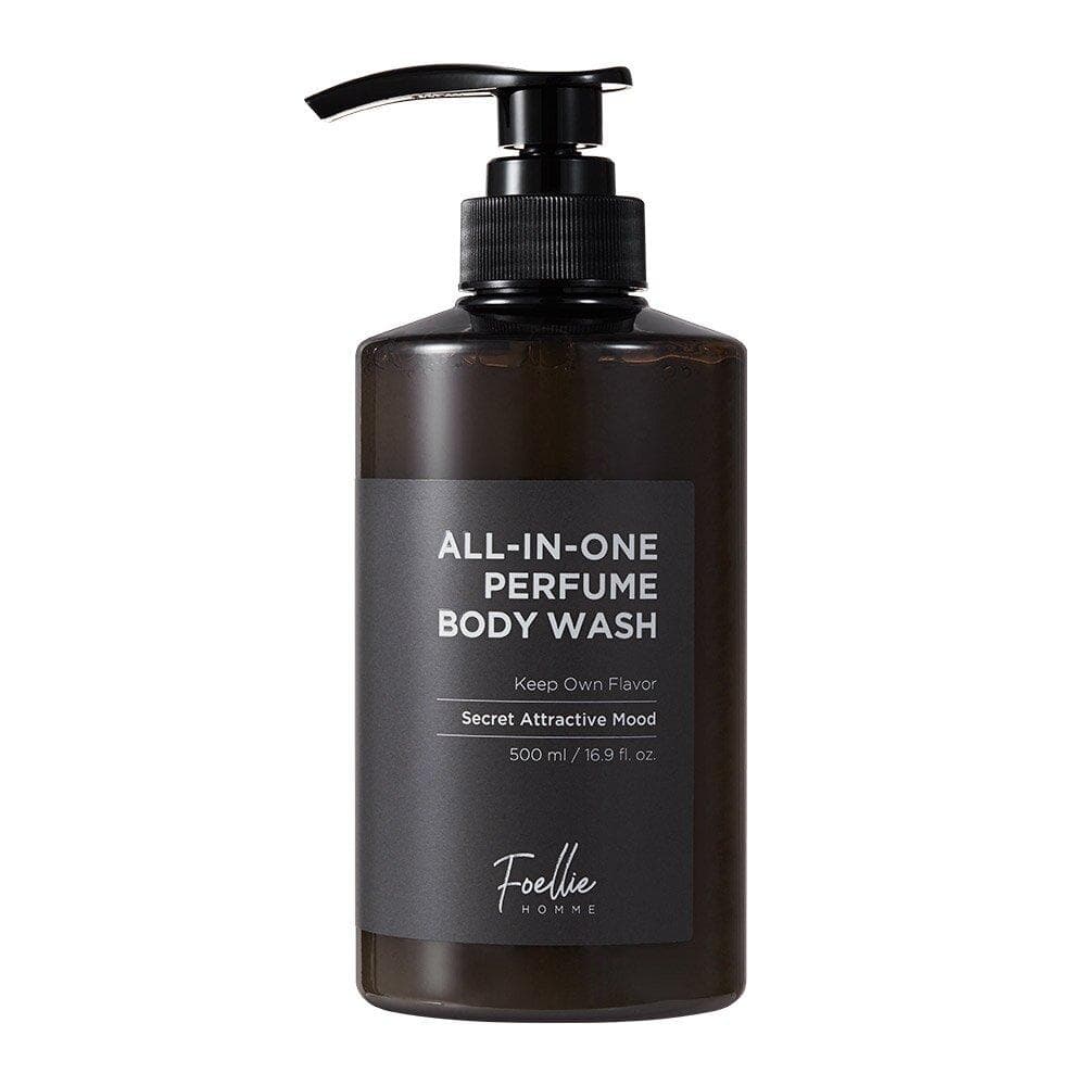 Foellie Homme All In One 4 In 1 Perfume Body Wash 500mL