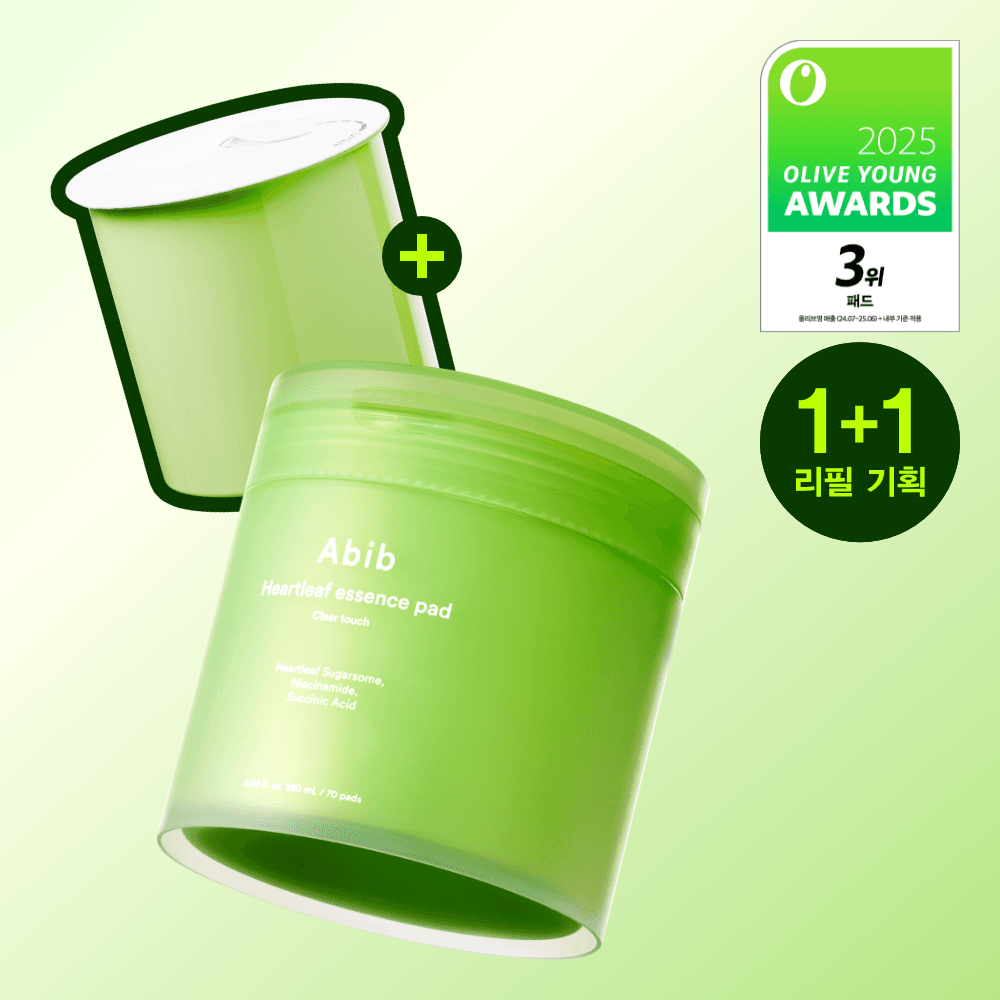 Abib Heartleaf Essence Pad Clear Touch 70P Refill Set