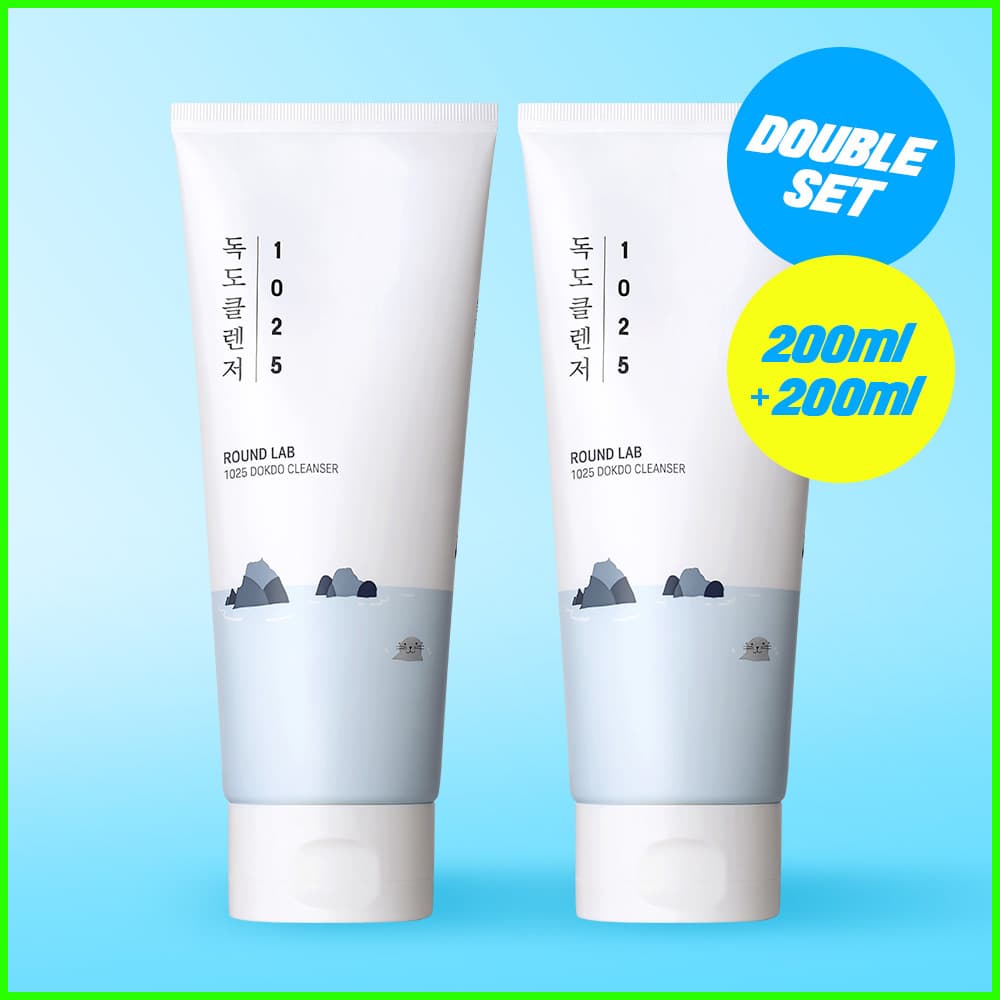 [DOUBLE] ROUND LAB 1025 Dokdo Cleanser 200ml Double Set