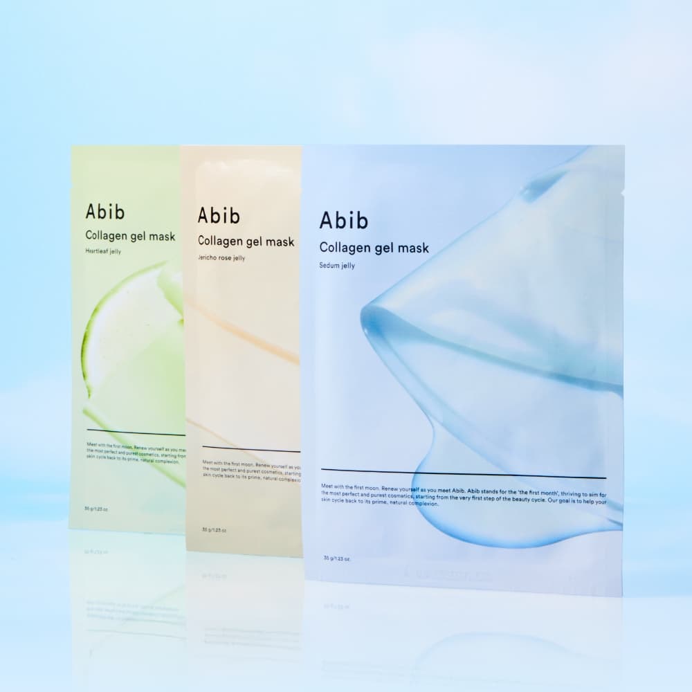 Abib Collagen Gel Mask (1 sheet) &ndash; Heartleaf / Sedum / Jericho Rose
