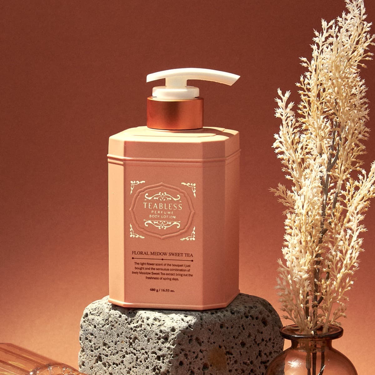 Teabless Floral Meadow Sweet Tea Perfume Body Lotion 480g