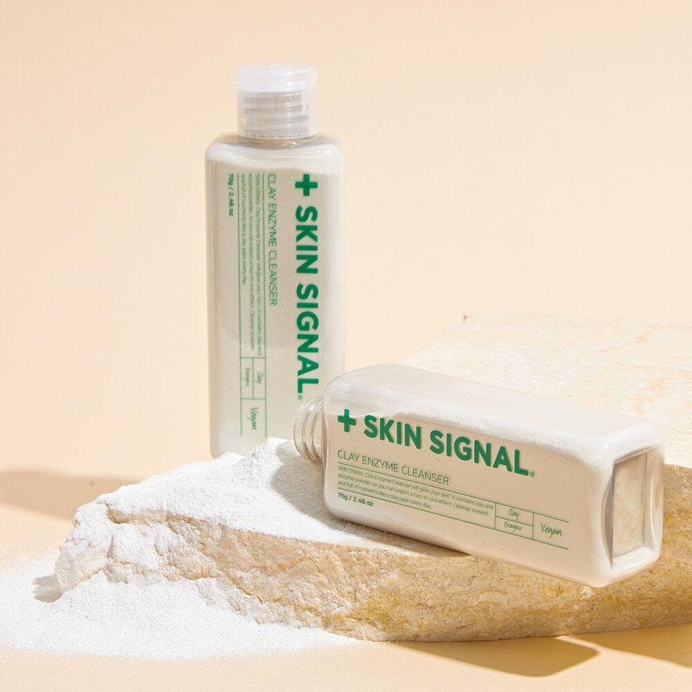 SKIN SIGNAL Clay Enzyme Cleanser #White 70g