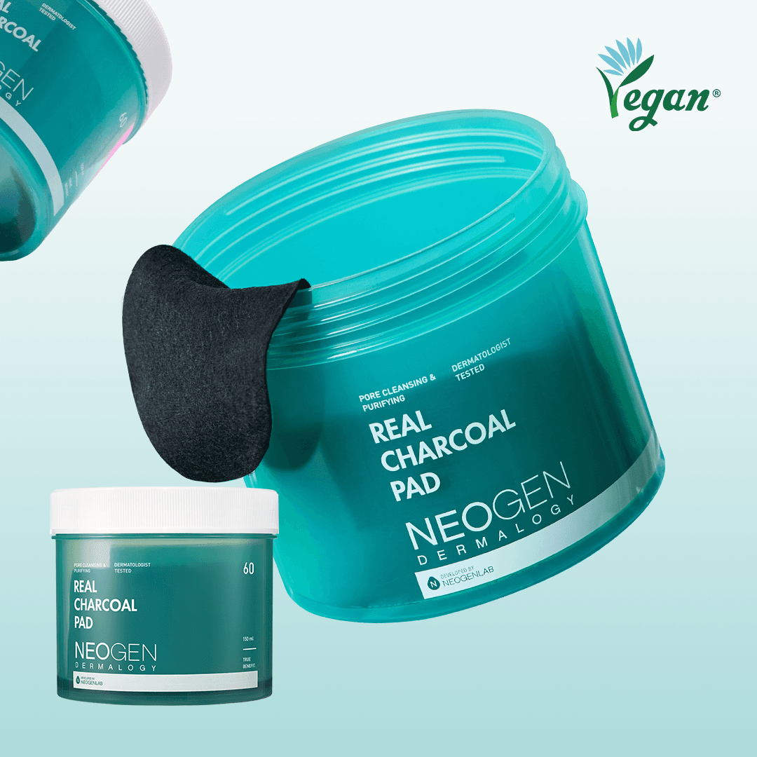 Neogen Dermalogy Real Charcoal Pad 60 Sheets
