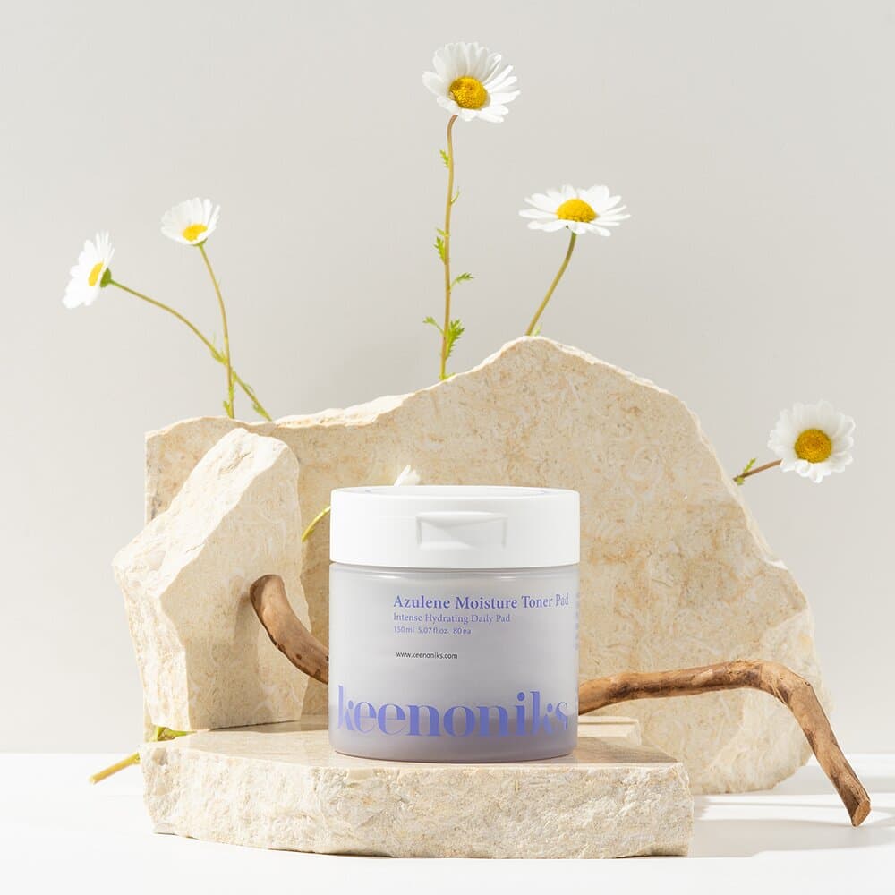 keenoniks Azulene Moisture Toner Pad 80 Pads 