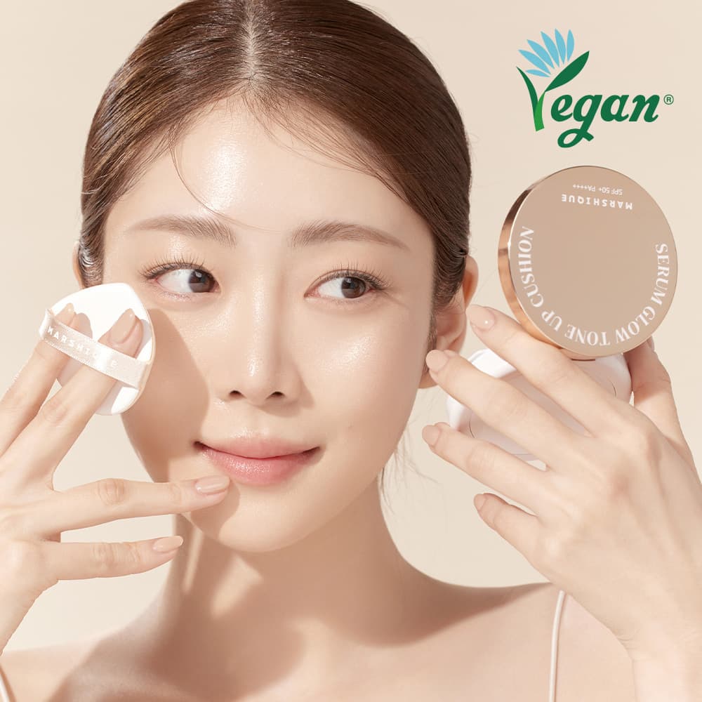 MARSHIQUE Serum Glow Tone Up Cushion 12g