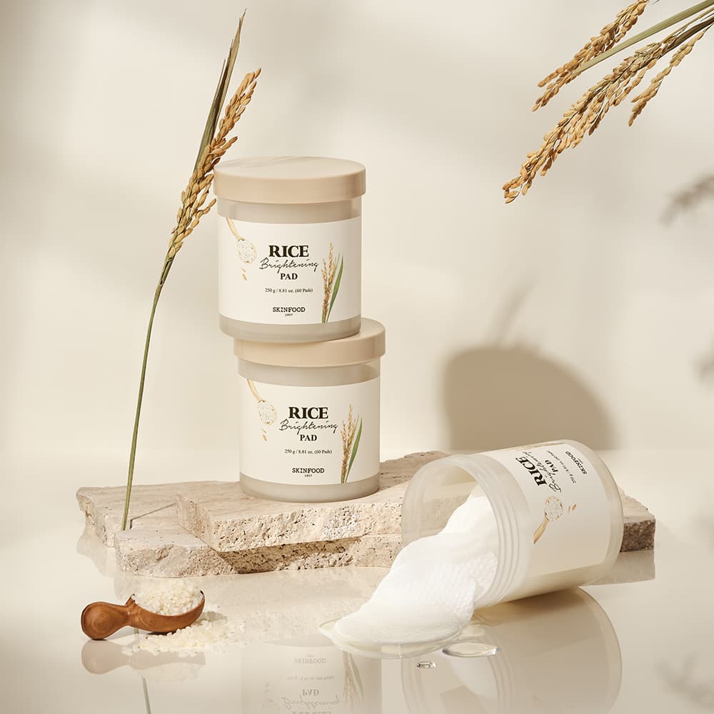 SKINFOOD Rice Brightening Pad 60P