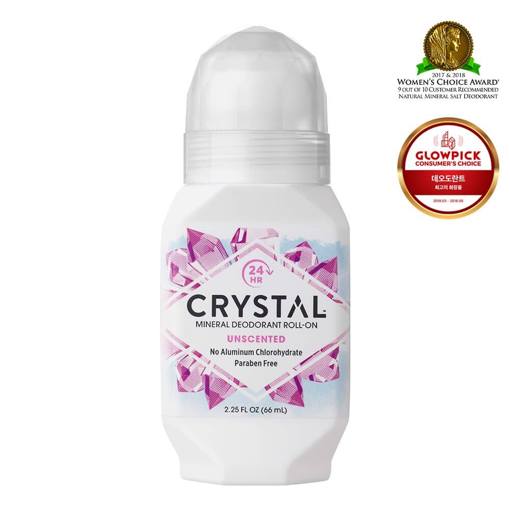 Crystal Natural Deodorant Roll-On