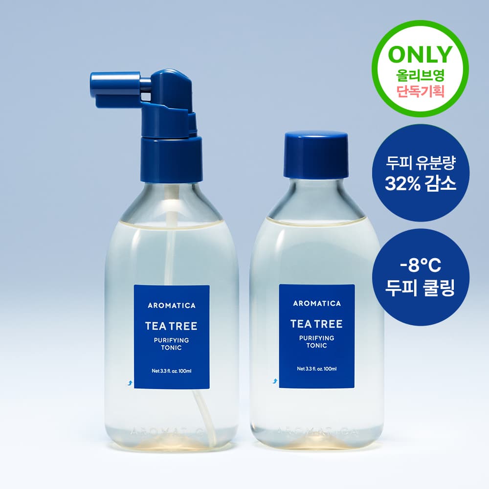 AROMATICA Tea Tree Purifying Tonic 100mL+100mL Double Set