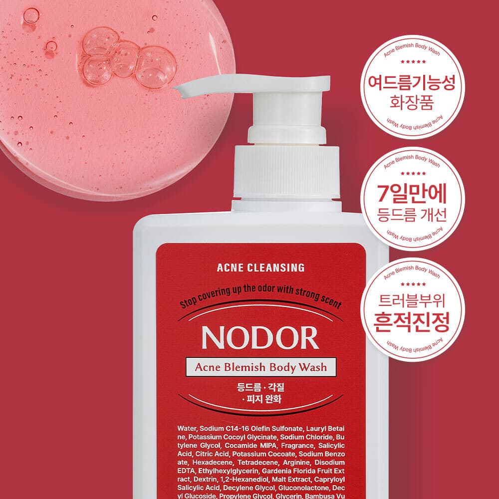 nodor Acne Blemish Body Wash 460ml