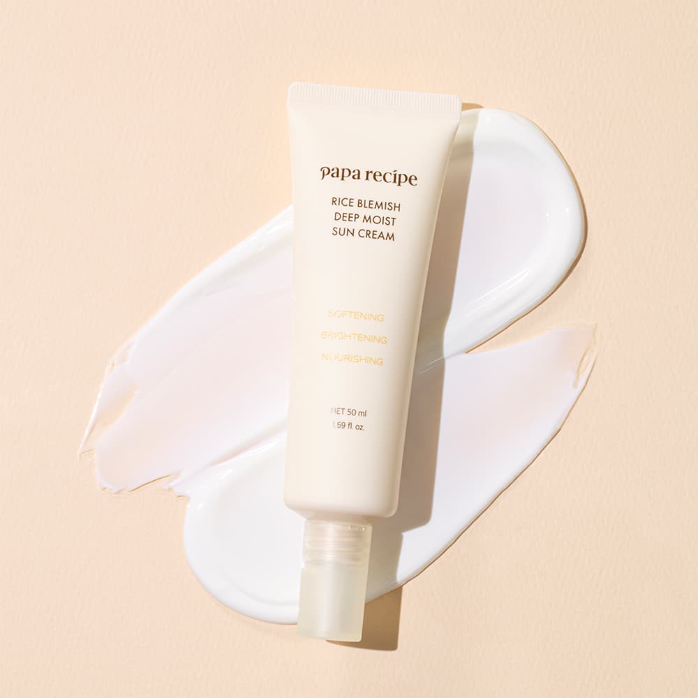 papa recipe Rice Blemish Deep Moist Sun Cream 50ml
