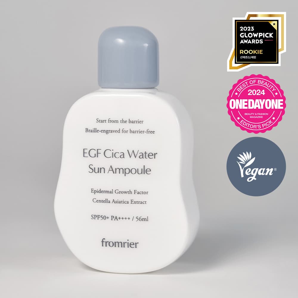 FROMRIER EGF Cica Water Sun Ampoule 56ml