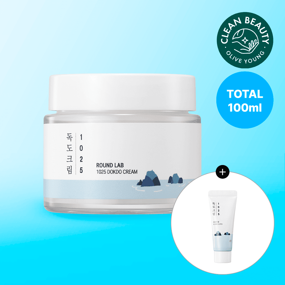 ROUND LAB 1025 Dokdo Cream 80ml + 20ml