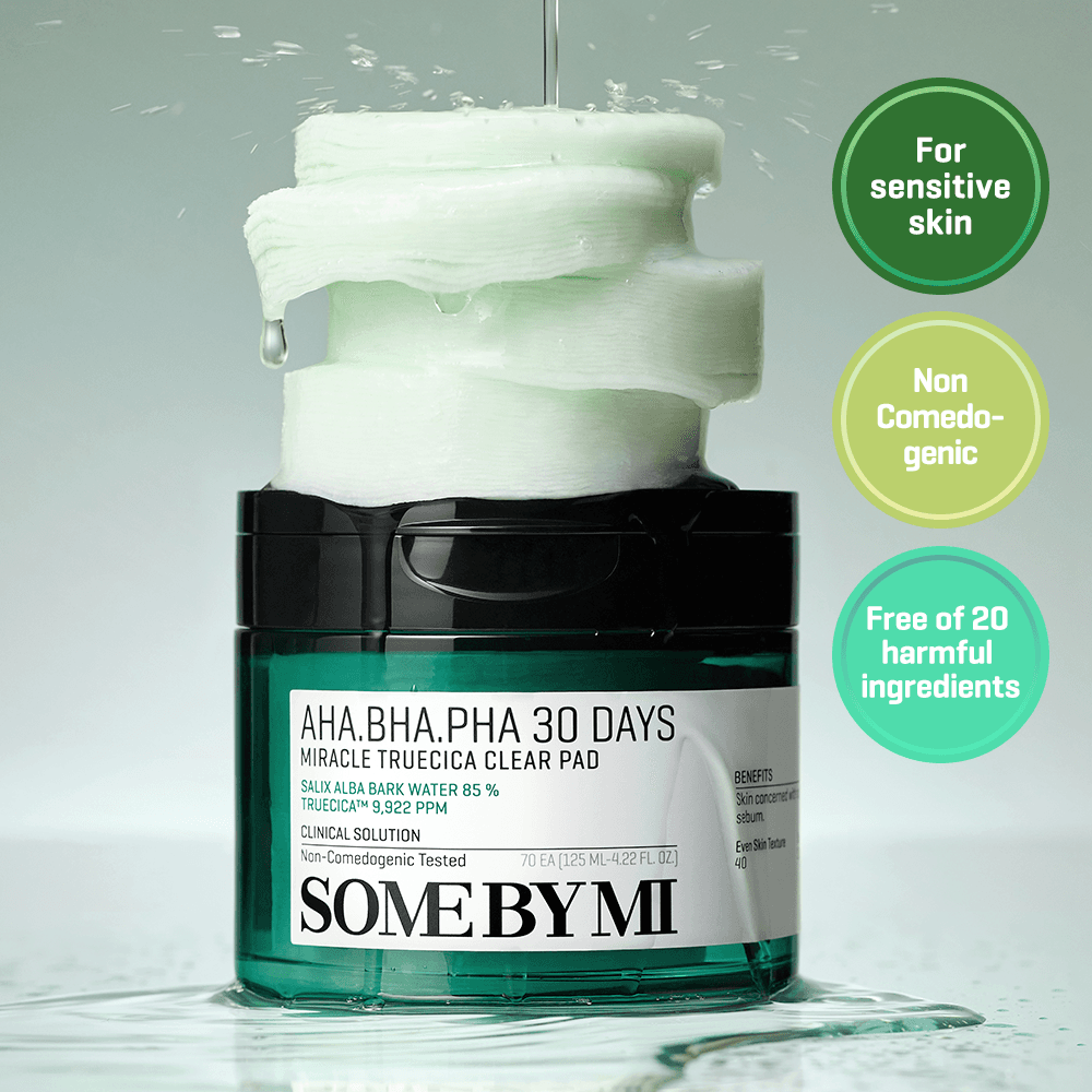 SOME BY MI AHA-BHA-PHA 30 Days Miracle True Cica Clear Pad 70ea
