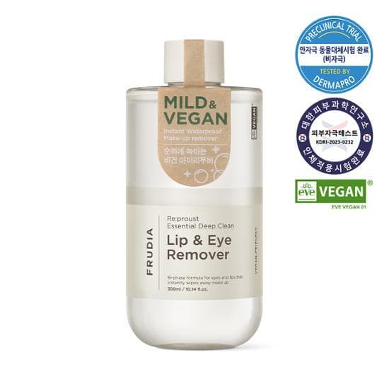 FRUDIA Re:proust Essential Deep Clean Lip & Eye Remover 300mL