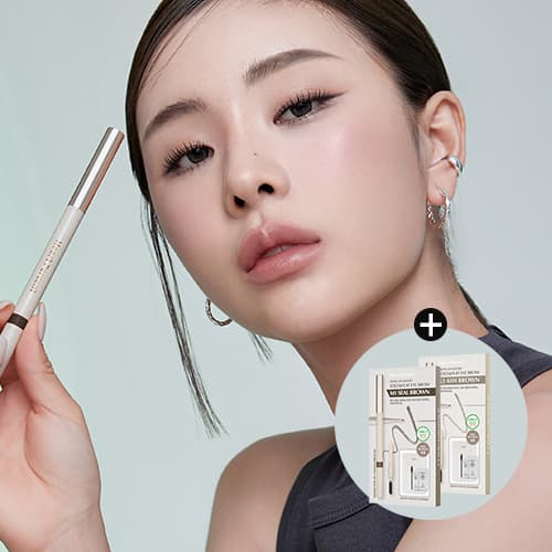 Heart Percent Dote On Mood Edge & Flat Eye Brow (6 Colors)