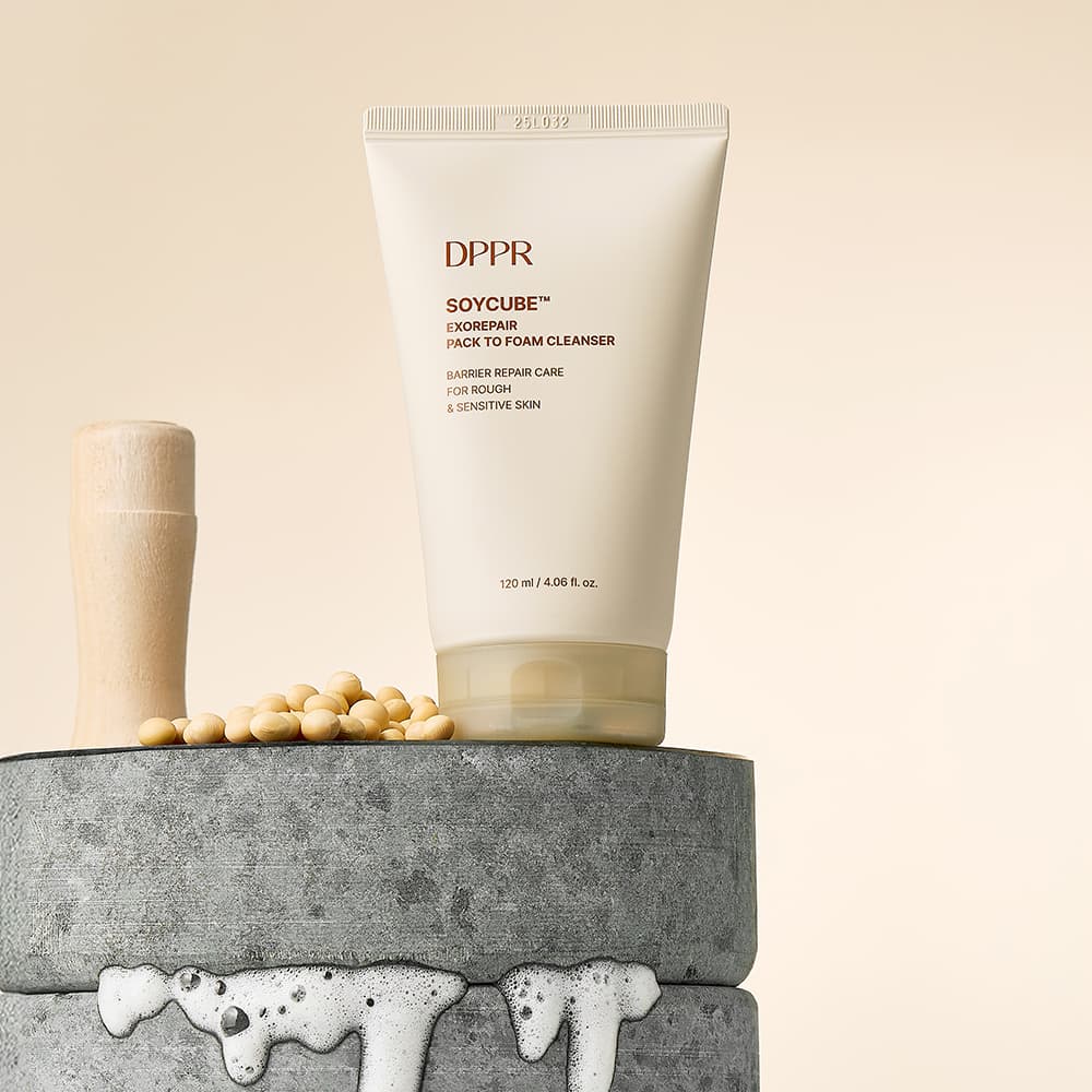 DPPR Soycube Exorepair Pack To Foam Cleanser 120ml