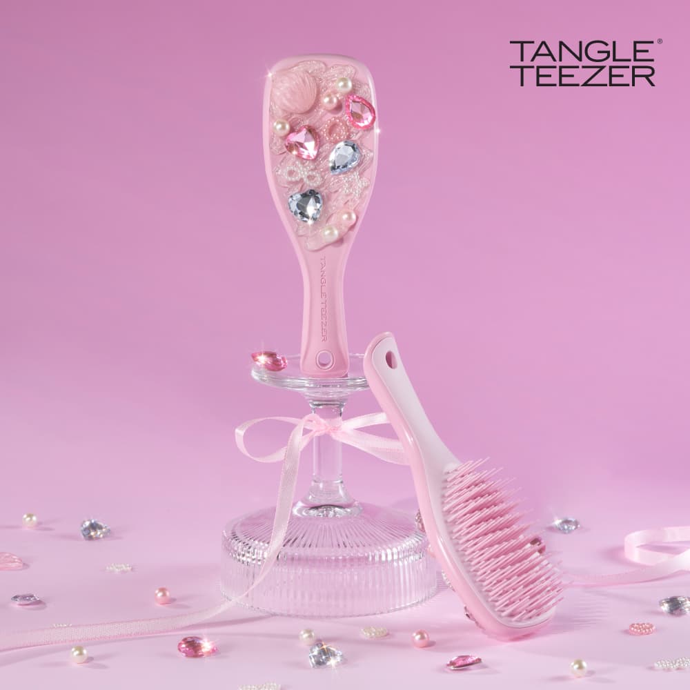 TANGLE TEEZER Decoden DIY Set (Brush, Parts, Deco Glue)