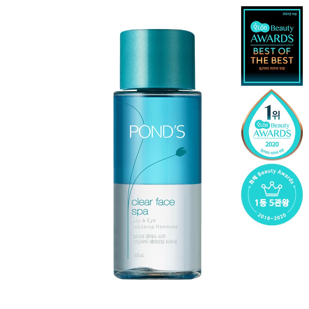 POND'S Clear Face Spa Lip & Eye Make-up Remover 300ml