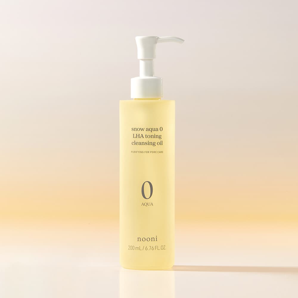nooni Snow Aqua Zero LHA Toning Cleansing Oil (200ml)