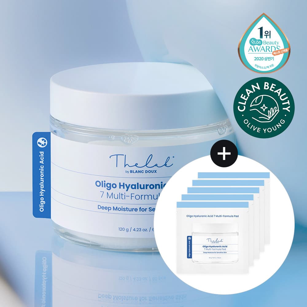 THE LAB by blanc doux Oligo Hyaluronic Acid 7 Multi-Formula 60 Pads Special Offer (+10 Pads)