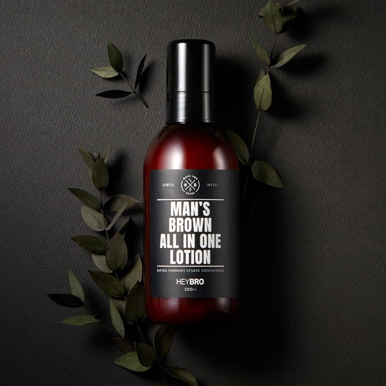 HEYBRO Man's Brown All In One Lotion 200ml