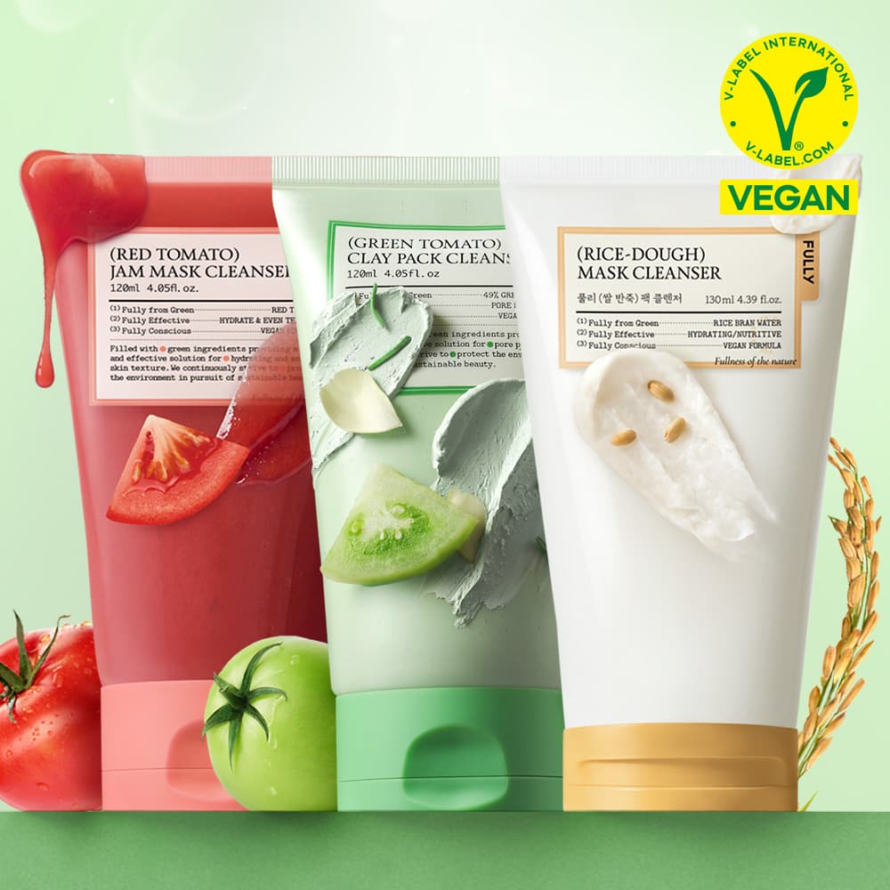 fully Pack Cleanser 120ml &ndash; Green Tomato/ Red Tomato/ Rice Dough