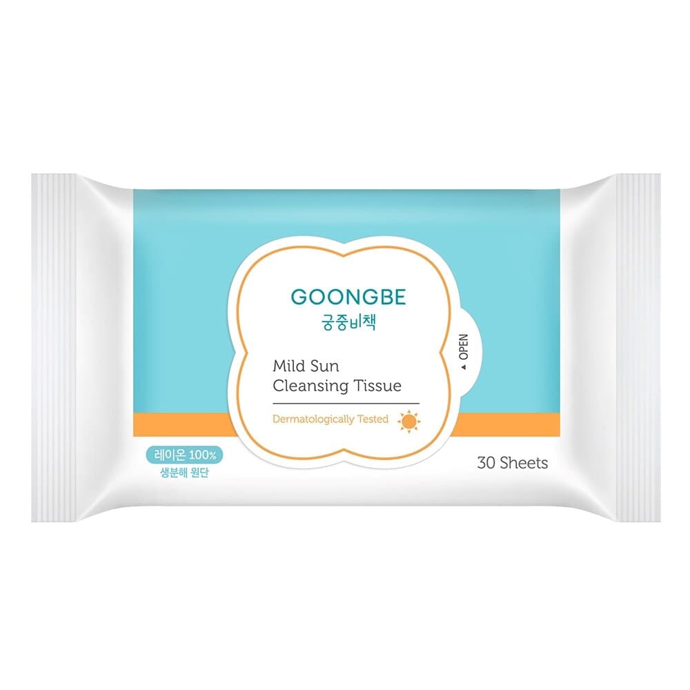 GOONGBE Mild Sun Cleansing Tissue 30P
