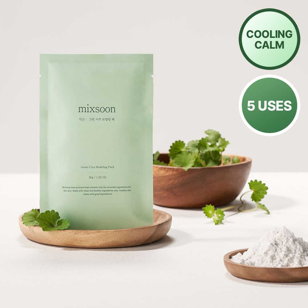 mixsoon Green Cica Modeling Pack 5ea