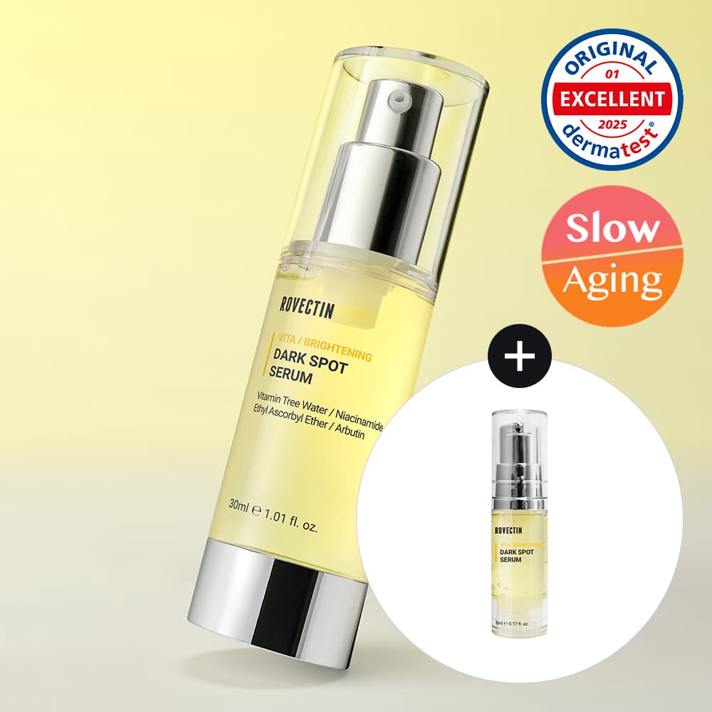 ROVECTIN Vita Brightening Dark Spot Serum 30ml Set (+5ml)