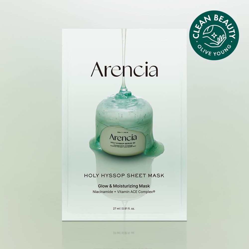Arencia Holy Hyssop Sheet Mask 1ea