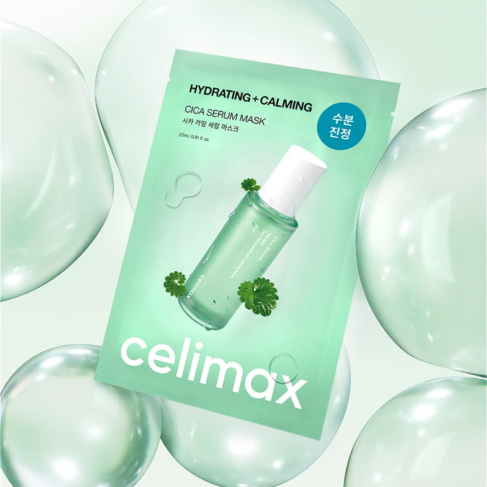 celimax The Real Cica Calming Serum Mask Sheet 1ea
