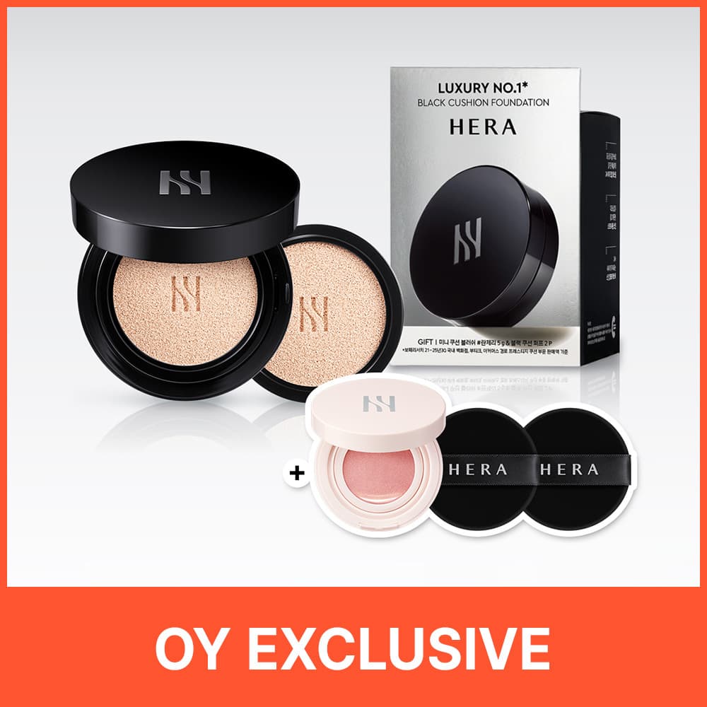 HERA Black Cushion Foundation Original (Refill Included) (9 Shades)