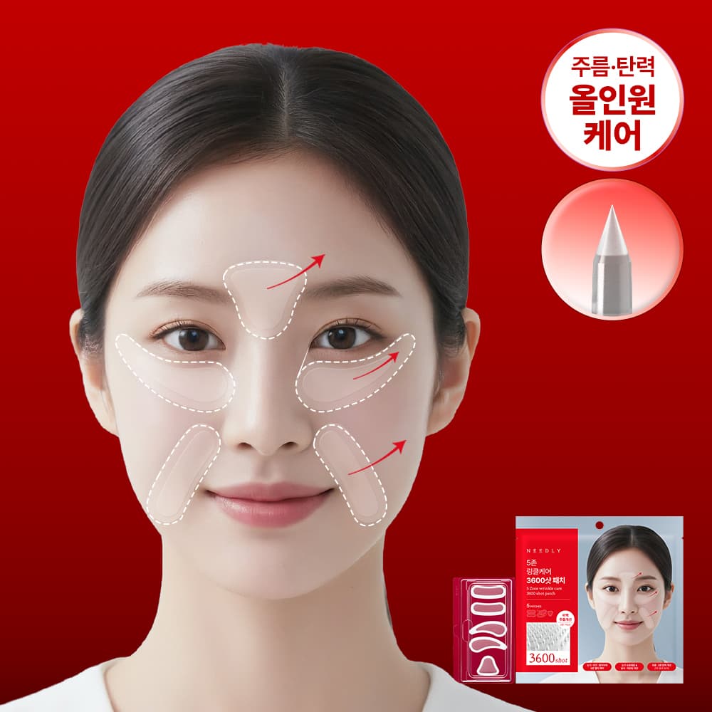 NEEDLY 5 Zone Wrinkle Care 3600 Shot Patch
