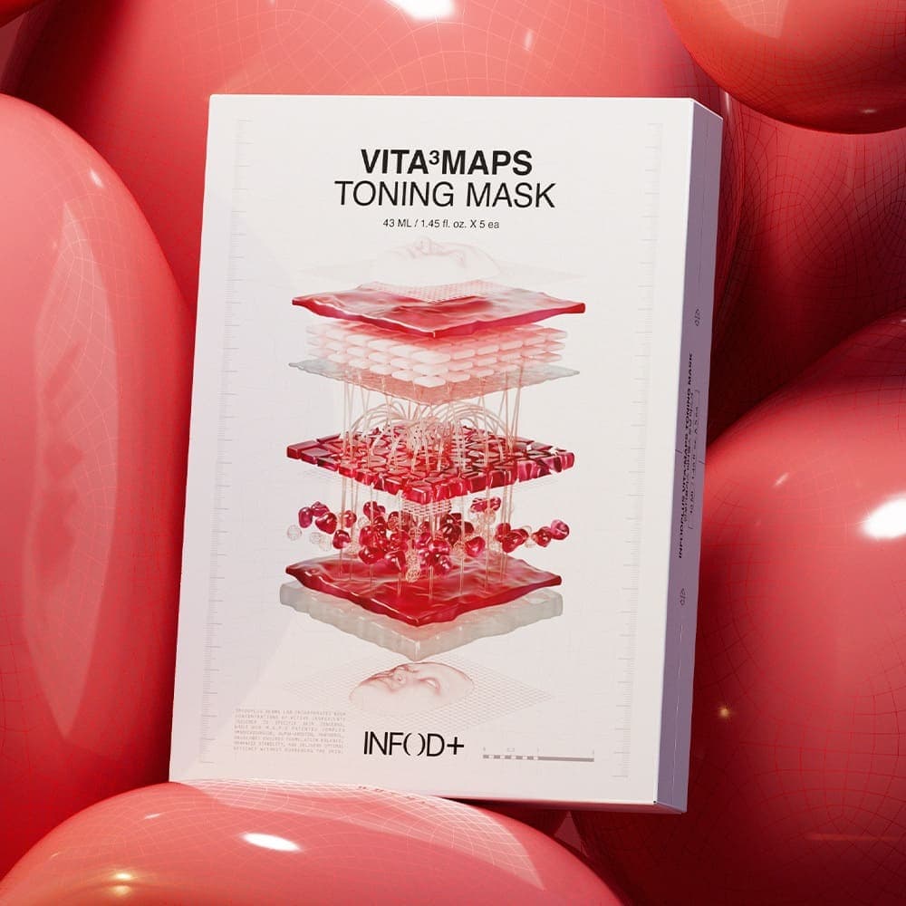 INFOD+ Vita Maps Toning Mask Sheet 5ea