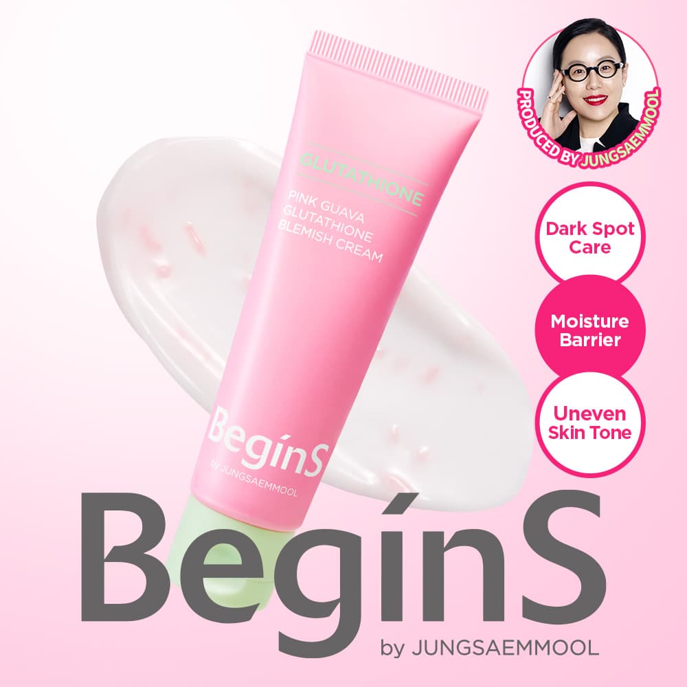 begins by JUNGSAEMMOOL Pink Guava Glutathione Blemish Cream 50ml