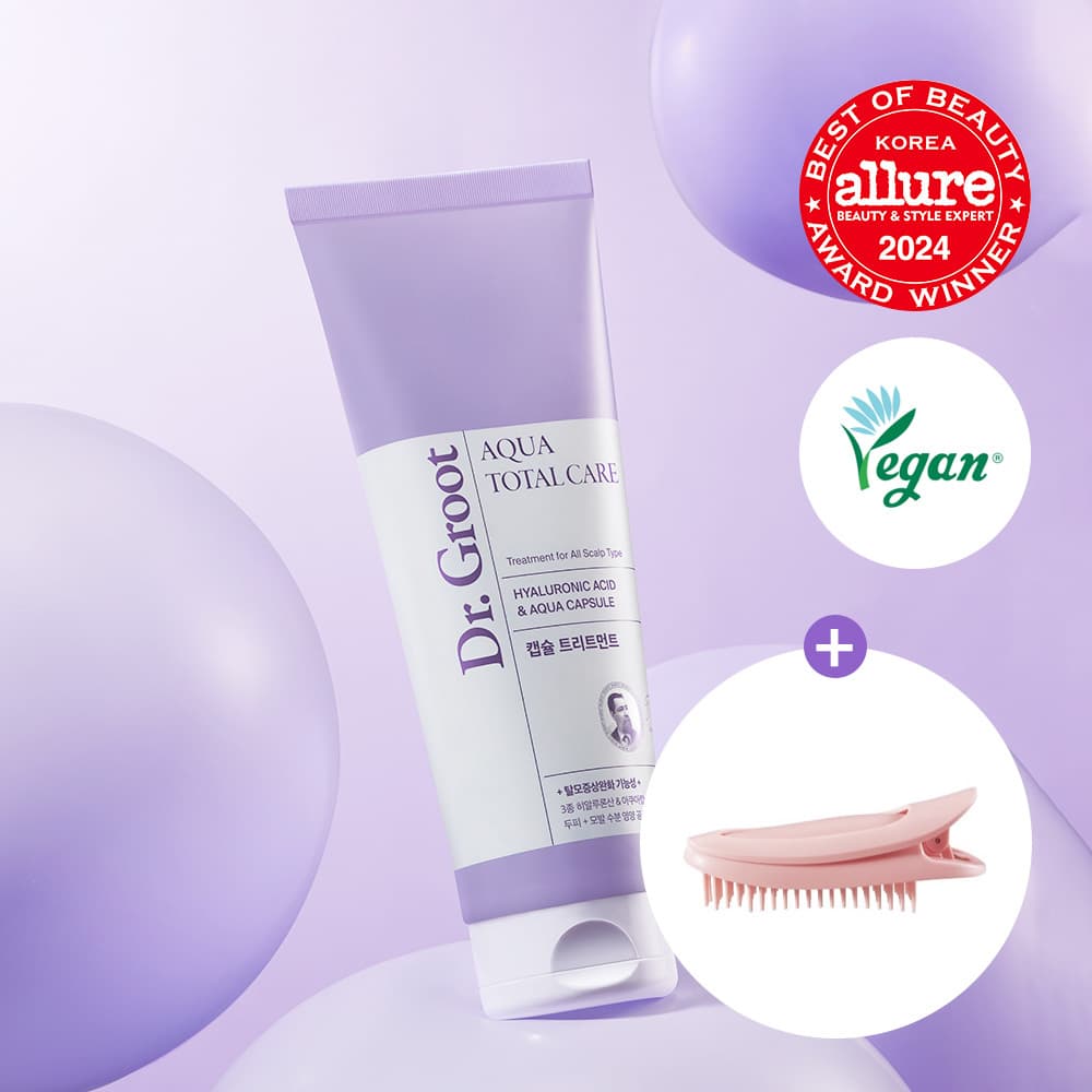 Dr. Groot Aqua Capsule Treatment 200ml Set (+Root Volume Clip)