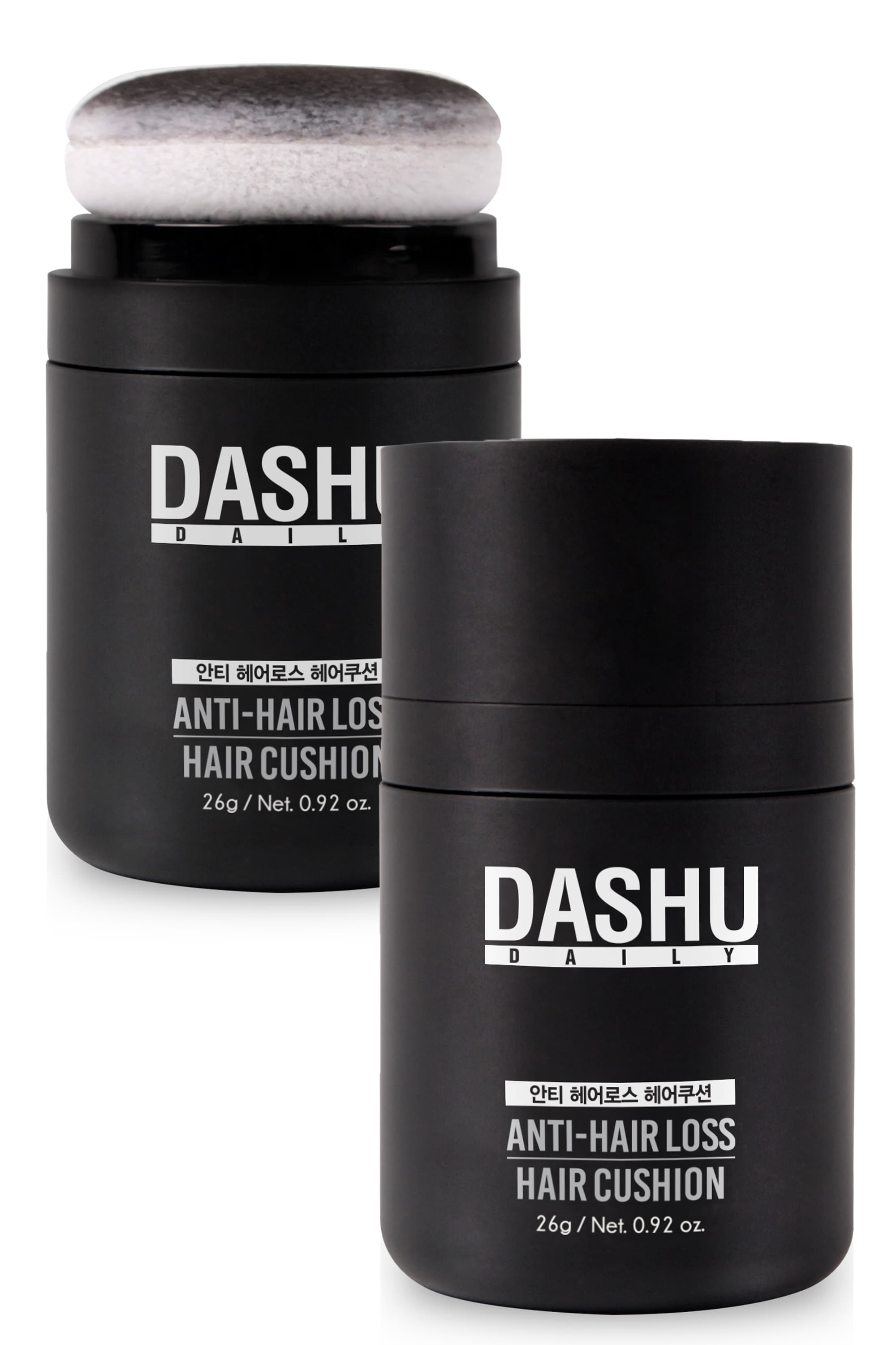 DASHU Daily Easy Cover Hair Cushion (Natural Black) 16g