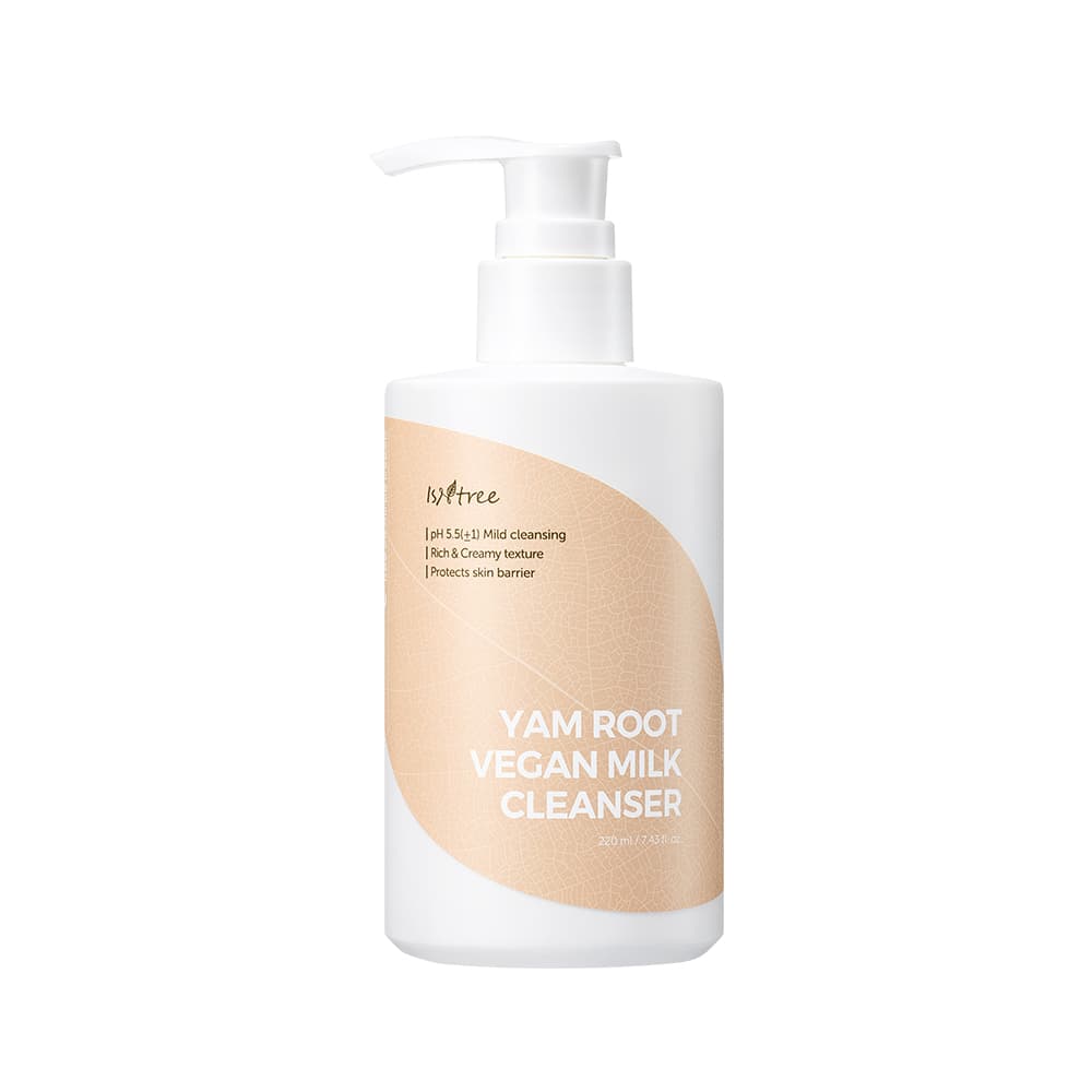 Isntree Yam Root Vegan Milk Cleanser 220ml Refill Set (+Refill 200ml+Cleansing Foam 30ml)