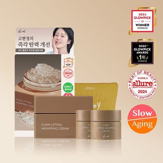 koy Flow Lifting Wrapping Cream 50ml Set (+Mini Cream 10ml*2ea)