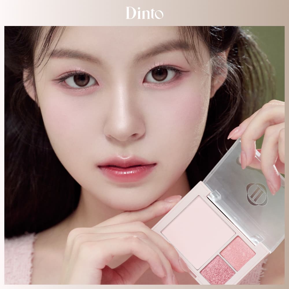 Dinto Cheek & Eye Multi-Use Palette (3 Colors)