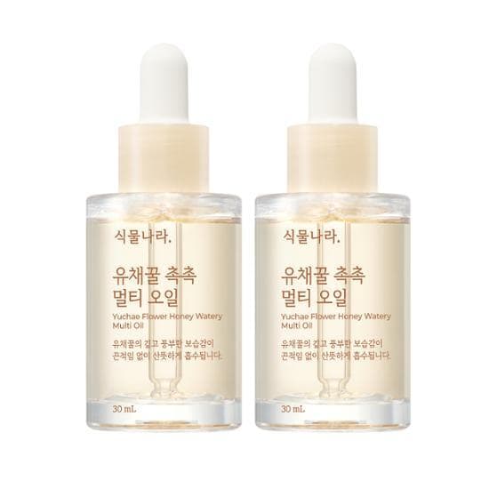Shingmulnara Yuchae Flower Honey Watery Multi Oil Double Set 30mL*2ea