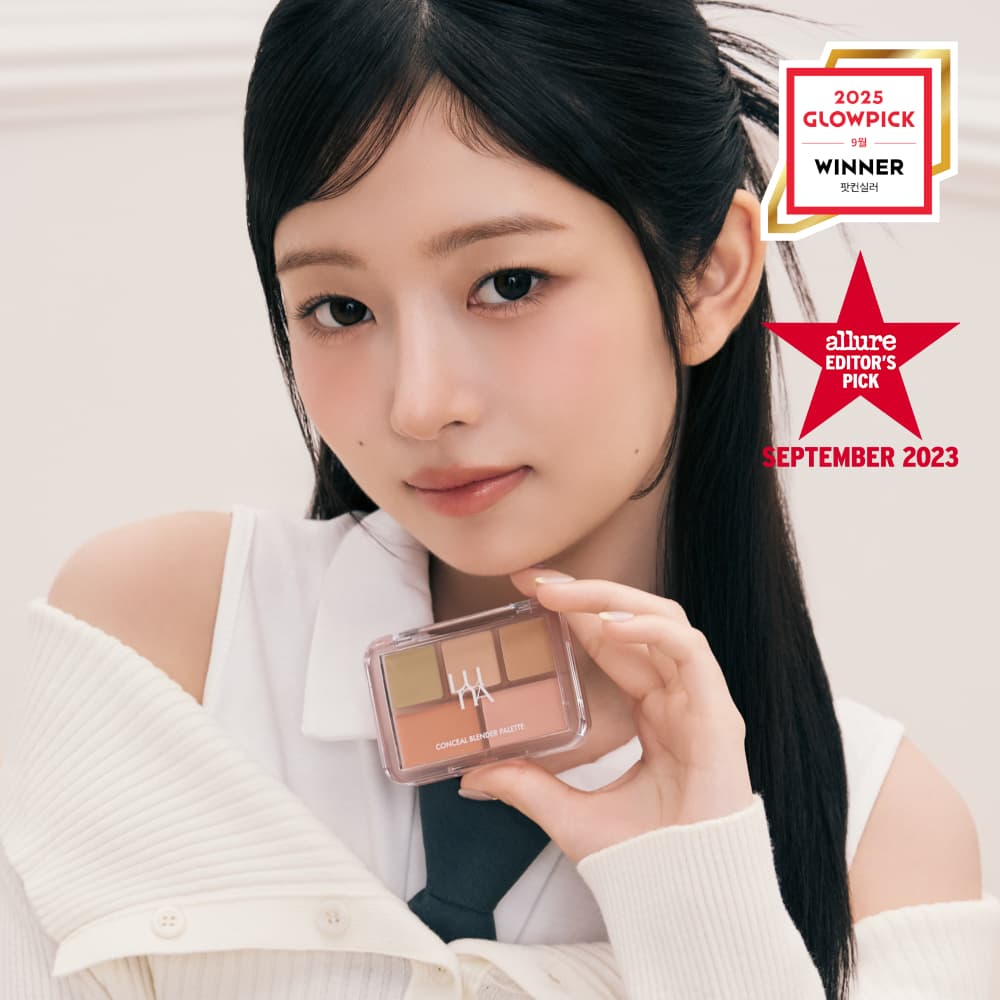 LUNA Conceal Blender Palette Clear Cover 6g (5 Shades)