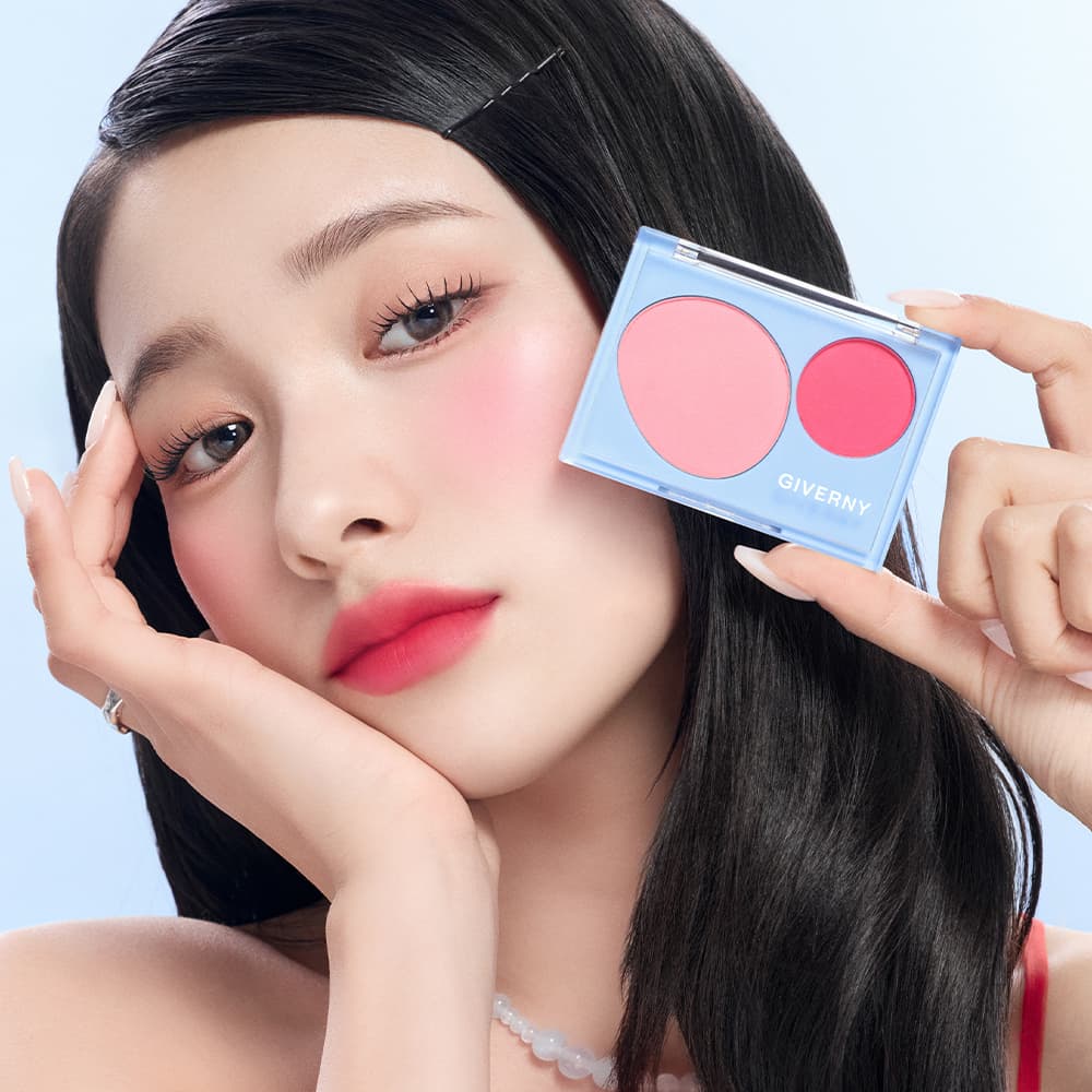 Giverny Fluffy Dual Blusher 4 Colors