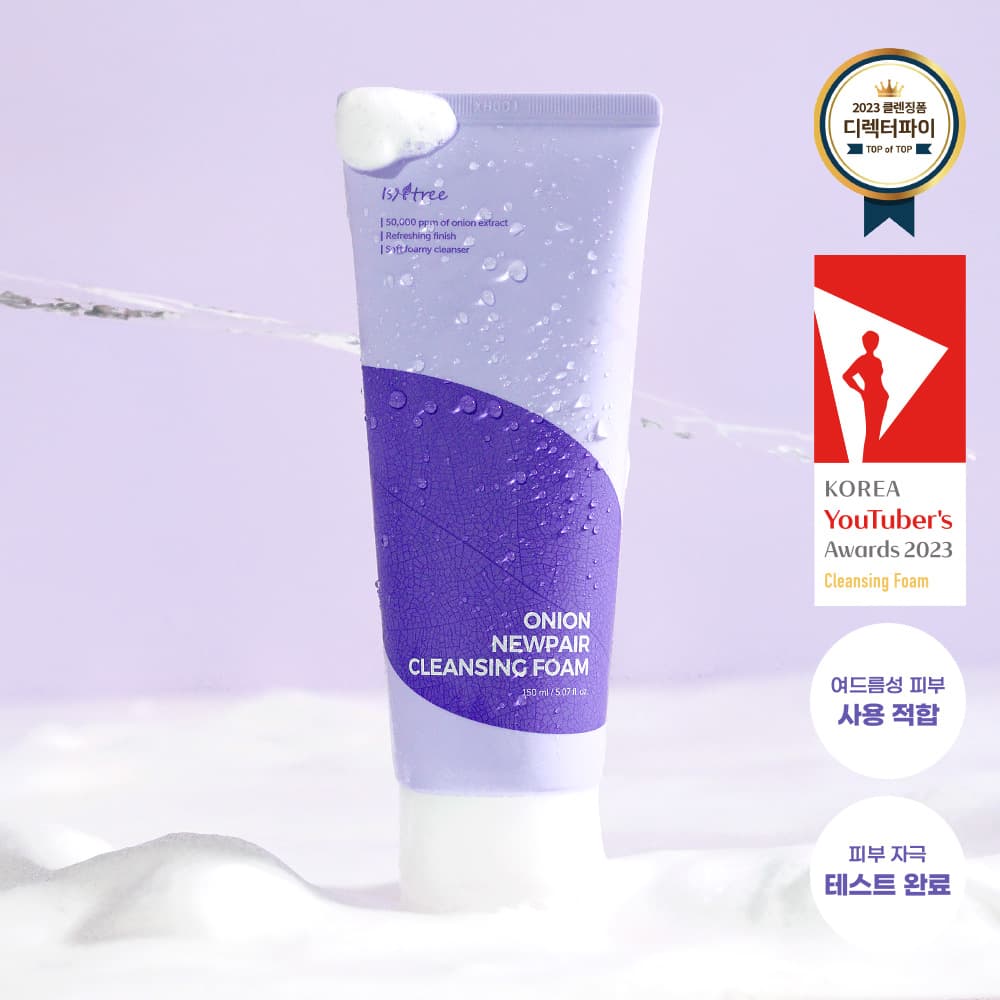 Isntree Onion Newpair Cleansing Foam 150mL 