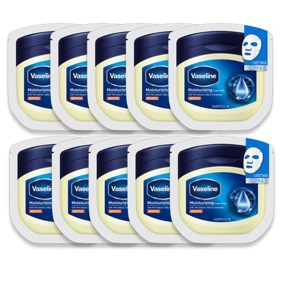 Vaseline Moisturizing Sheet Mask 10 sheets