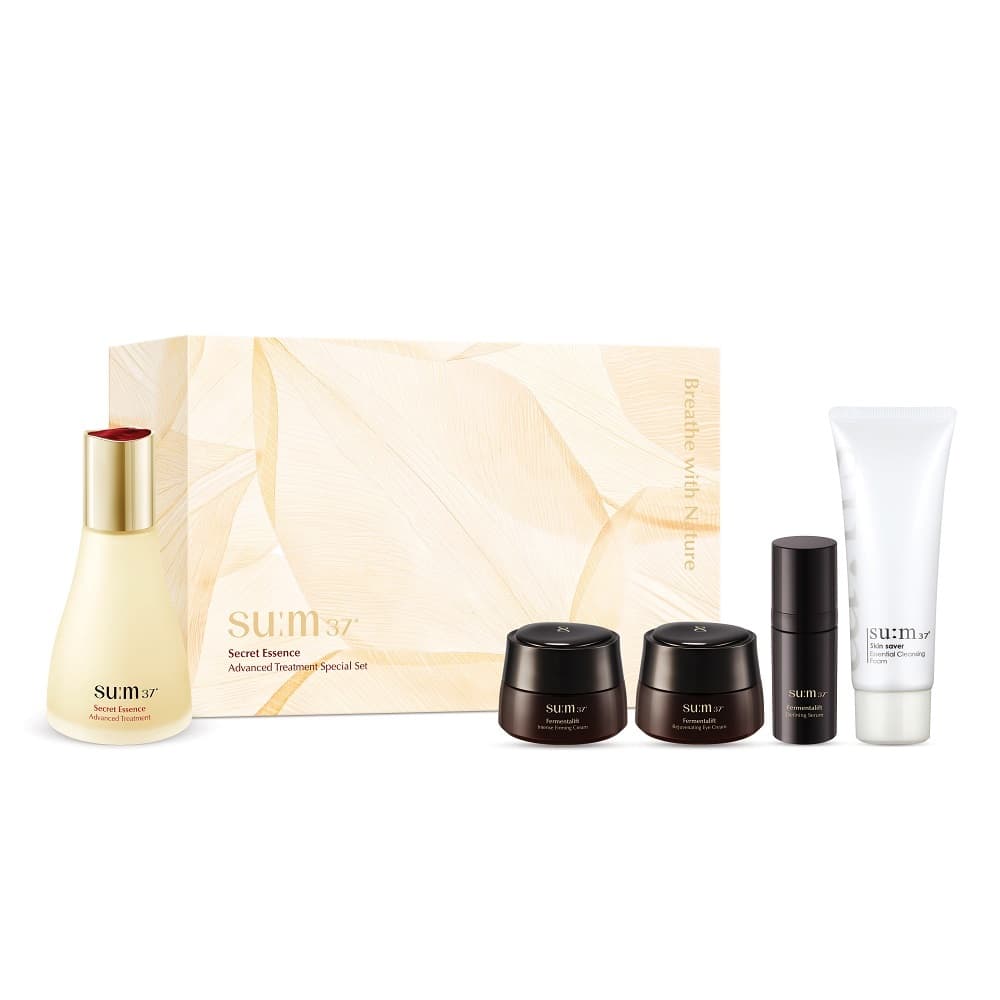 SUM37 Secret Essence 80ml Special Set (+Serum 10ml+Cream 10ml+Eye Cream 10ml+Foam Cleanser 40ml)